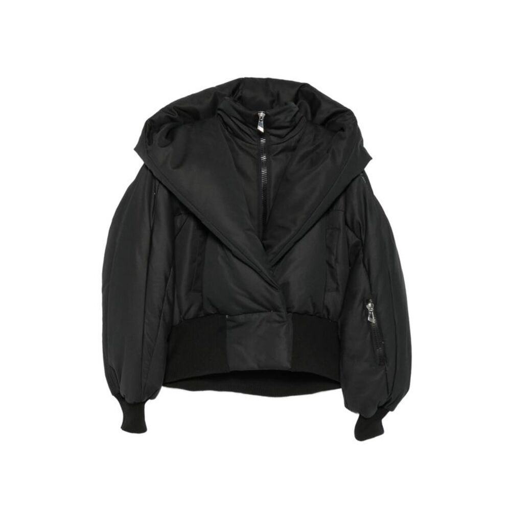 The Attico Black Jackets - Puffer Jackets Women